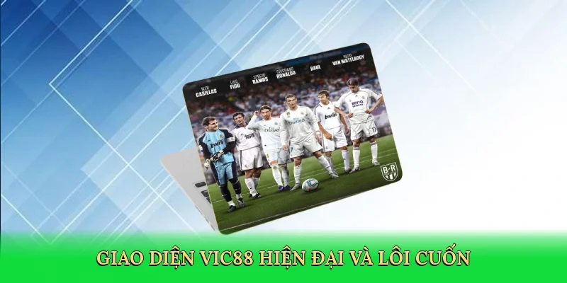 Giao diện Vic88 hiện đại và lôi cuốn